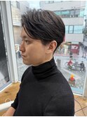 【前下がり×刈り上げ】