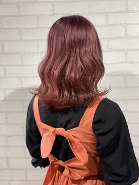 ビスイル 秋葉原店(Vis ill) ピンクラベンダー髪質改善韓国透明感大人かわいい