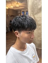 ギルド(Guild)&nbsp;ニュアンスパーマ　メンズパーマ　メンズカット