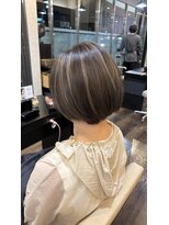 スタイル 皆実店(STYLE)&nbsp;ハイライト×ショートボブ