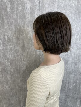 ルッソリベラ 池袋(Lusso libera) ショートボブ/ウォームブラウン/30代/40代/50代