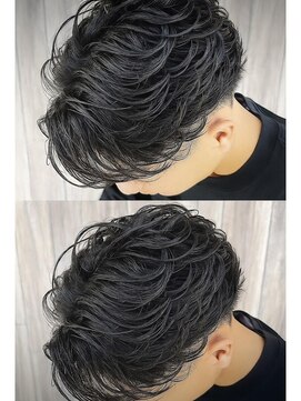 アリープパロット(ALEAP parrot) フェザーパーマ/フェザーショート/韓国風