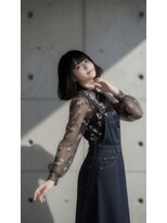 コートフィールエー(CO_T feel.a)&nbsp;骨格に合わせたミニボブ。首元すっきり、垢抜けヘア