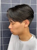 曲がる縮毛矯正センターパート