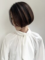 オーソ 目黒店(AUTHO) 脱白髪染め/白髪ぼかしカラー/40代/50代/明るい白髪染め/s