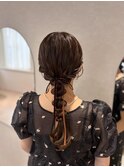 編みおろし/ヘアセット