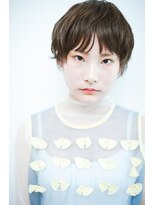 ヘアーエスクールシーユー 枚方T-SITE店(hair S.COEUR×Cu)&nbsp;マッシュグラデーションショート