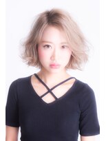 ギンザ ル グラン(JEAN CLAUDE BIGUINE GINZA Le Grand)&nbsp;シルバーアッシュドライ ボブ