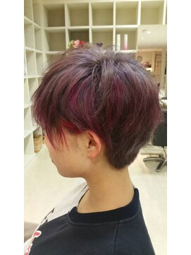 ワークスヘアー(WORKS HAIR) パープルグレイ