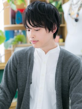 カバーヘア ブリス 戸田公園西口店(COVER HAIR bliss) *bliss戸田公園*ビジカジ◎黒髪無造作ショートa