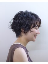 ルプラ ガーデン(le-pla garden)&nbsp;マッシュショート#豊橋#髪質改善#ケアパーマ#簡単スタイリング