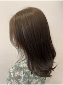 艶髪×透明感オリーブアッシュ 30代40代50代