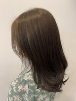 ヘアメイク クリア 本店(hair+make CLEAR) 艶髪×透明感オリーブアッシュ 30代40代50代
