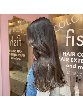 フィッシュ(fish) 《 eri 》韓国美女風 Ash brown