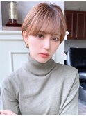 30代40代50代◎大人ナチュラルレイヤーショートボブ　表参道