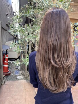 テトラ バイ ネオリーブ 横浜西口店(tetra by neolive) グラデーションがかわいい！モカブラウンカラー♪