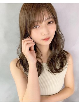 アリーズ シブヤ(ALLYS shibuya) シルキーベージュ フェミニティ ヌーディーカラー　ミストバング