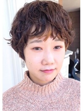 グラスペディア(graspedia) パーマショートマッシュm