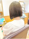 【ALBAさわ】キレイな首周りボブベージュ　★☆