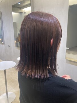 ベイル 登戸(Baill) 大人可愛い30代40代　似合わせカット　切りっぱなしボブ　登戸