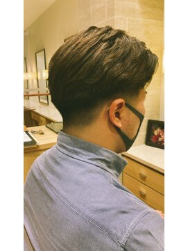 ヘアーズ ゼノン ルクアイーレ店(HAIR'S ZENON) ツーブロック×ニュアンスパーマ