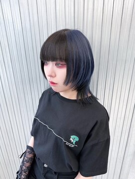 キバ(kva) ▽□□▽ブルー×ブラックウルフ