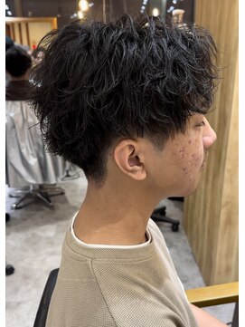 ブリーチ 金沢店(BLEACHi) 波巻きスパイラルパーマツイストスパイラルパーマメンズマッシュ