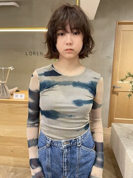 ローレン(LOREN) ミルクティーベージュダブルカラーインナーカラーケアブリーチ