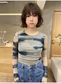 ミルクティーベージュダブルカラーインナーカラーケアブリーチ