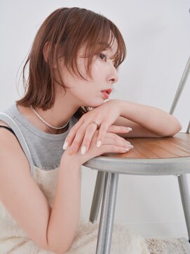 テトテ 門戸厄神店(tetote) レイヤーカット / ニュアンスカラー/ウエットヘア