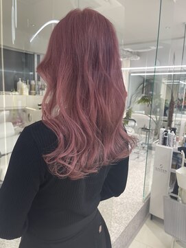 ガガ 心斎橋(GAGA) 韓国/ハイトーンカラー/ワンホンヘア/レイヤーカット/髪質改善