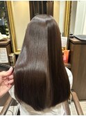 髪質改善ストレート