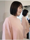 【コンパクトボブ/ササキケイスケ】ショートボブ/切りっぱなし
