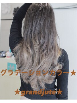 グランジュテ(grandjute) カット★イルミナカラー★ハイライト★インナーカラー★髪質改善