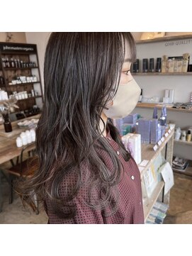 ミルシンク(1005mille cinq) 透明感カラー/ダークグレージュ/レイヤーカット