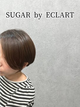 シュガー バイ エクラート 立川南口店(SUGAR by ECLART) 【立川】コンパクトショートボブ【髪質改善】