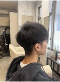 刈り上げツーブロックマッシュ