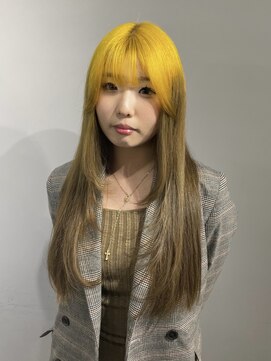 ルーツカラー/デザインカラー/顔まわりレイヤー【札幌/大通】