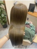 【ブリーチなしダブルカラー】明るめオリーブグレージュ/横浜