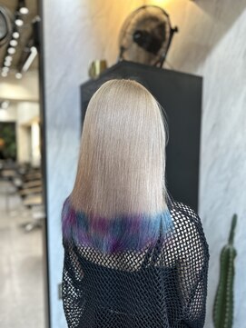 ヴァイス 渋谷店(VAICE) デザインカラー/紫陽花/ケアブリーチ