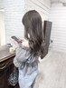 カット＋ケアカラー＋システムケアトリートメント　￥14080