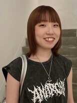 エヌ 烏丸(enu)&nbsp;オレンジレイヤーロブ/山之内/enu烏丸/京都美容室