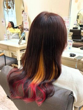 ジュレベール(JurerBelle) 【ジュレベール　汲田】インナーカラー