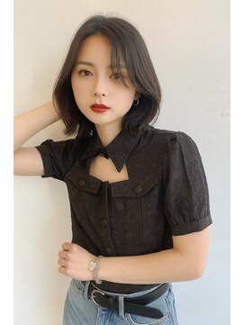 アルファ 我孫子店(alpha) アッシュグレー/艶ボブ/巻き髪/透明感カラー/我孫子駅