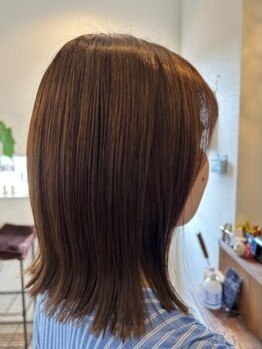 ニナヘア(nina hair)の写真/大人女性の魅力を引き出す透明感カラーが好評◇天然由来成分92%配合!最高級ヴィラロドラカラーで艶髪に♪