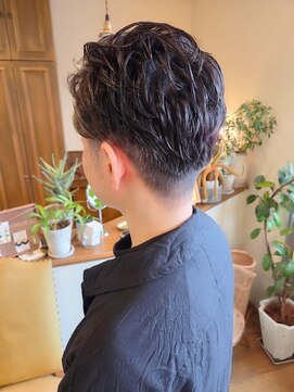 ヘアーメイク ピグレット(HAIR MAKE PIGLET) メンズパーマスタイル