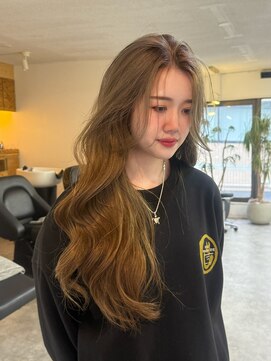 オルカ(ORCA) ミルクティーベージュ ダブルカラー 新宿