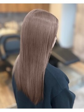 カーキヘアリンク(khaki hair link) 暖色ミルクティー