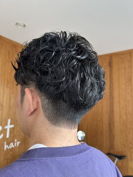 メンズパーマスタイル