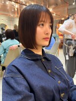 ロンド エスポワール 錦糸町(Lond espoir)&nbsp;ブリーチなし/髪質改善/大人ガーリー/ダークアッシュ/ボブ